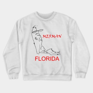 A funny map of Florida - 3 Crewneck Sweatshirt